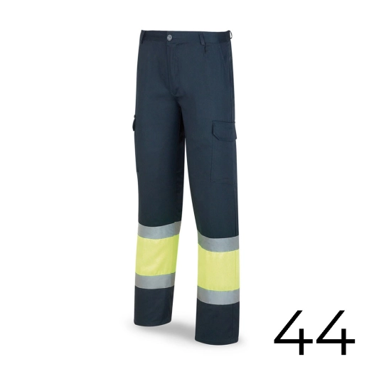 Pantalon Polyester/Coton Bicolore Bleu/Jaune Haute Visibilité Taille 44 Taille 44 388pfxyfa/44 Marca - MARCA