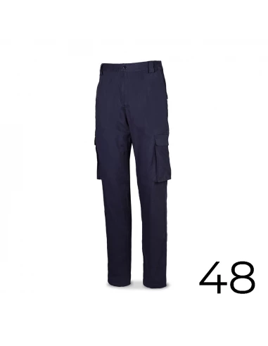 Pantalon Stretch 98% Coton 2% Elasthanne 240g. Bleu Marine Taille 48 588pbsam/48 Marca - MARCA