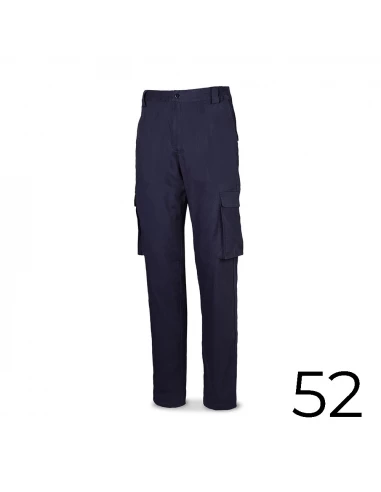Pantalon Stretch 98% Coton 2% Elasthanne 240g. Bleu Marine Taille 52 588pbsam/52 Marca - MARCA