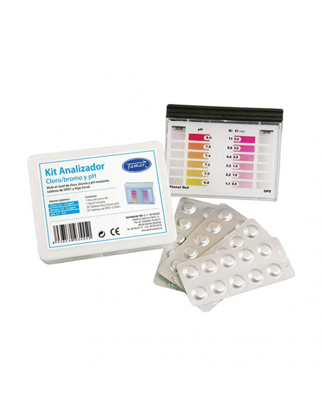 Kit De Test Dpd1 Chlore, Brome Et Ph 1175600000 Tamar - TAMAR