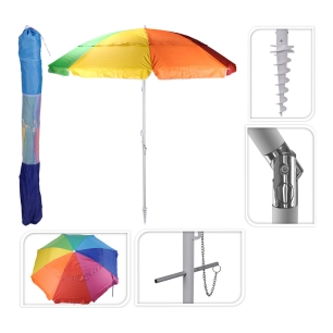 Parasol Articulé Multicolore Ø220cm - OEM
