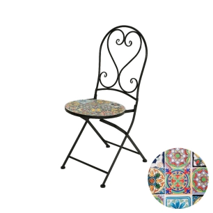 Chaise Mosaique Modèle Praga, Usage Extérieur. - OEM