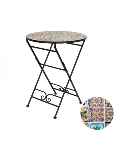 Table Mosaique Modèle Praga, Usage Extérieur. - OEM