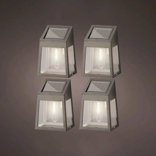 Set De 4 Appliques Solaires Led 898174 - LUMINEO