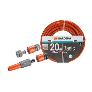Kit Tuyau De Base 13mm (1/2) (20m) Gardena - GARDENA