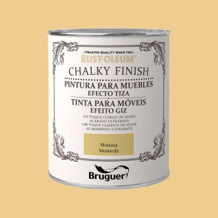 Meuble Rust-Oleum Finish Crayeux Moutarde 0,750l 5397515 Bruguer - BRUGUER