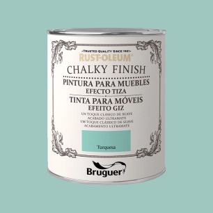 Meuble Rust-Oleum Finition Crayon Turquoise 0,750l 5397560 Bruguer - BRUGUER