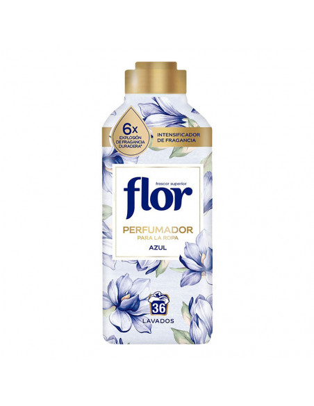 Adoucissant Parfum Bleu 720ml 36 Lavages Fleur - FLOR