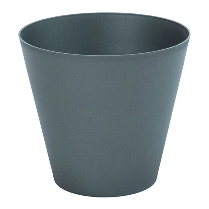 Pot de fleur Couleur Anthracite Ø26cm Plastiken - PLASTIKEN