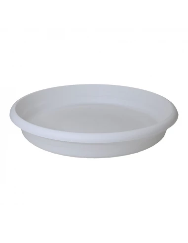 Soucoupe pot de fleur Terra Ø34cm Plastiken Blanc - PLASTIKEN