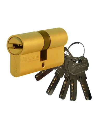 Verin De Securite Multipoint Serie C2, Came Longue, 32+32mm, Laiton 9c253232l Lince - LINCE