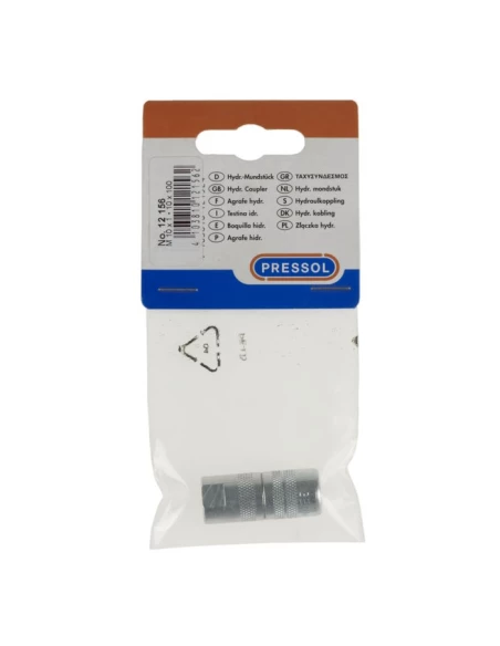 Agrafe hydraulique pour pompe à graisse - PRESSOL