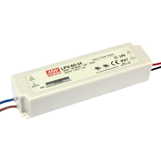alimentation à découpage - 1 sortie - 60 w - 24 v