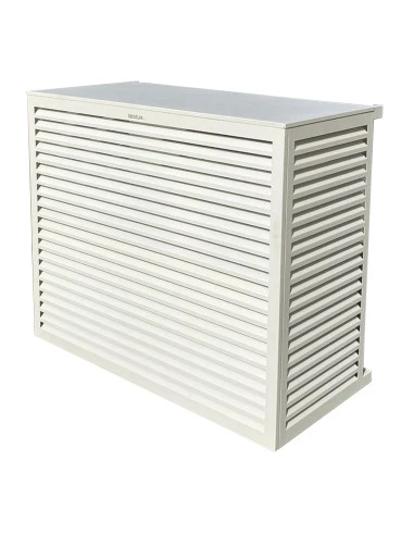 decoclim cache clim blanc s