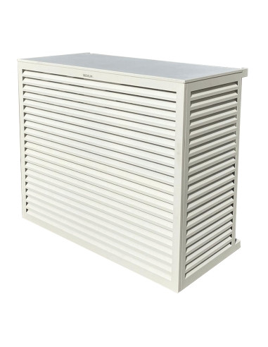 decoclim cache clim blanc xl