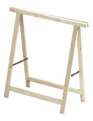 Tréteau en bois pliant