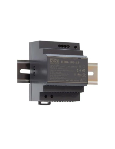 alimentation - 1 sortie - 100 w - 24 v 4.2 a - montage sur rail din - pour usage industriel