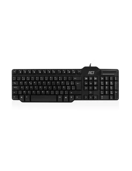 clavier azerty/belgium lay-out usb smart card eid reader