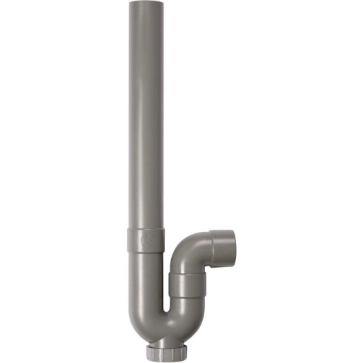 Siphon simple MAL sortie horizontale 40mm - Sferaco