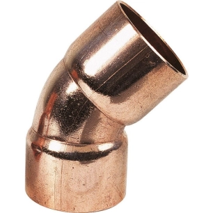 Coude Cuivre 45° FF 12mm Raccord coudé cuivre 45° femelle-femelle - nan