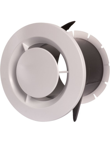 Bouche VMC Sanitaire 80mm Extraction d'air humide salle de bain - Axelair