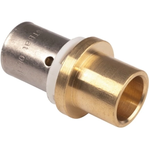 Raccord Souder Sertir 16-16 Raccord Cuivre-PER Hybride - PbTub