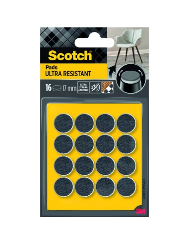 patin feut adh 17mm 16pce