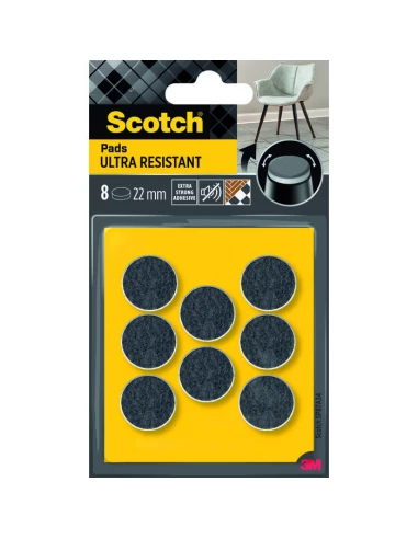 patin bi-mat adhesif 22mm 8pce