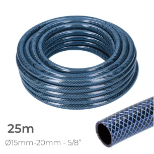 Tuyau D'Arrosage Intérieur Bleu Ø15Mm. Rouleau Extérieur Ø20Mm (5/8'') 25M Edm