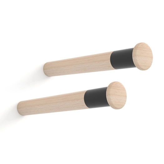 Support Fixe En Bois De Hêtre Laqué Mt 310 2 Unités Rei