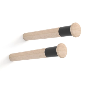 Support Fixe En Bois De Hêtre Laqué Mt 310 2 Unités Rei