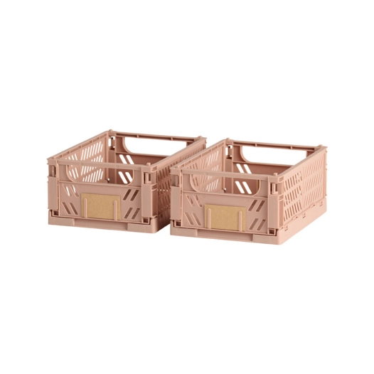 Boîte De Rangement Pliable 2Pcs Set 17X12.5X7Cm