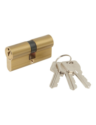 Cylindre Europrofile Serreta 30-40 Finition Laiton E: 30-40 Mcm