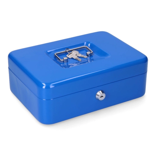 Coffre Coffre-Fort Cfc09 250X180X90Mm Bleu M13397 Micel