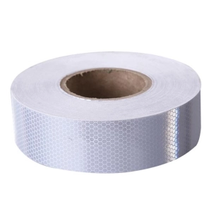 adhésif réfléchissant en nid d'abeille 5cm x 5m - blanc