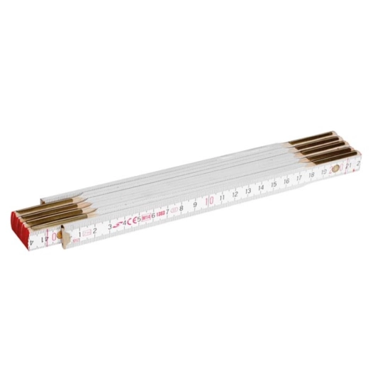 mètre pliant en bois - 2 m