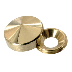 Cache vis laiton poli Ø18 Sachet 4 PCE - VYNEX