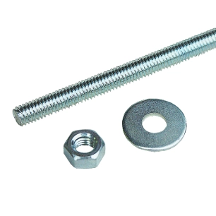 Tige filetée acier 8x20cm Sachet 2 PCE - VYNEX