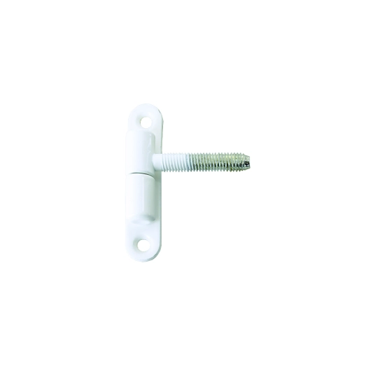 Fiche à Visser D13mm Tige + Plaque gond Blanc 2 Pce - VYNEX