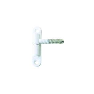 Fiche à Visser D13mm Tige + Plaque gond Blanc 2 Pce - VYNEX