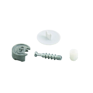 Assemblage Excentré Cache D25 Blc - 8 Pce - VYNEX