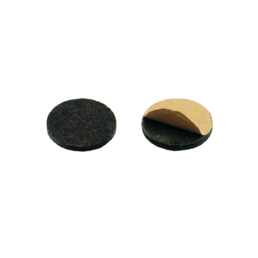 10 Patin Feutre Marron Ø25 8 Pce - VYNEX