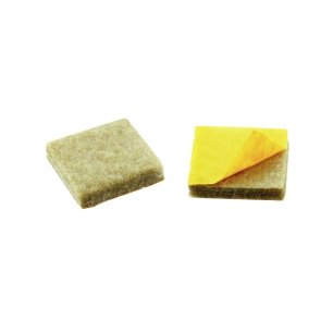 Patin Superfeutre Beige 24x24 - 12 Pce - VYNEX