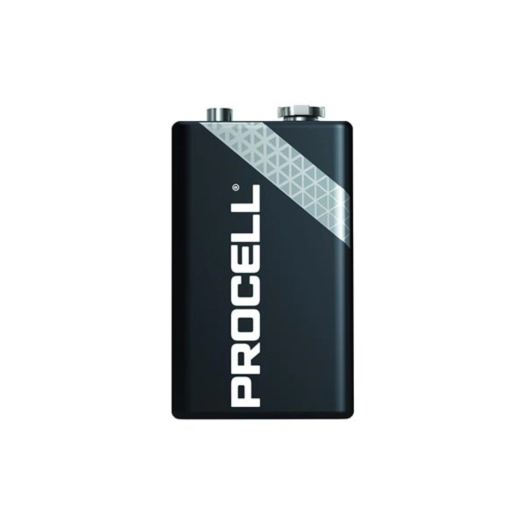 Pile alcaline procell e-bloc 9 v/6lr61 - 10 pcs - duracell