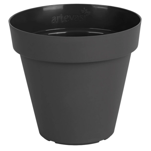Pot de fleur capri 50 cm gris anthracite - ARTEVASI LDA