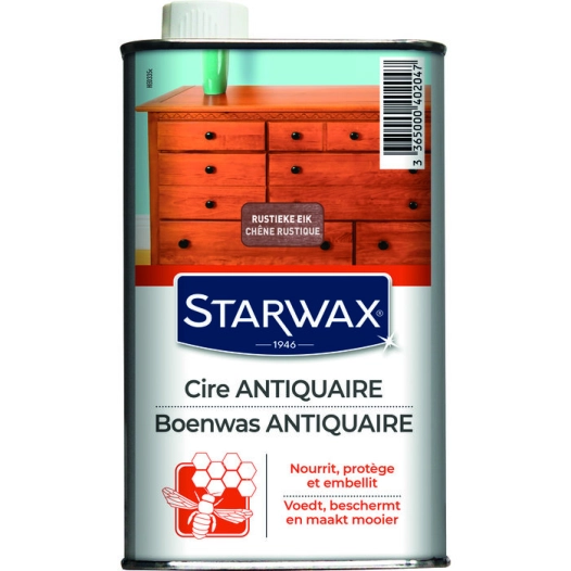 cire anti pate ton chêne rust