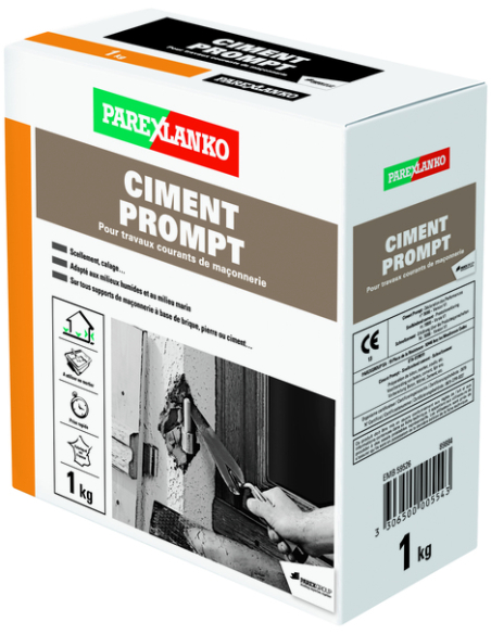 Ciment Prompt 1 Kg - PAREX LENKO