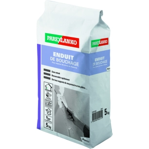 Enduit De Bouchage 5 Kg - PAREX LENKO