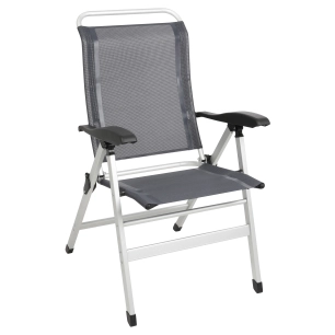 Fauteuil aluminium Confort Gris navy - MIDLAND