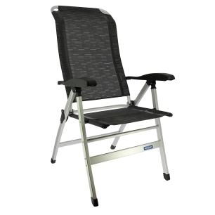 Fauteuil de camping Confort Maxi Noir - MIDLAND